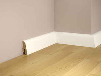 Folienleiste SL-410 Weiß RAL9016 2500x40x18mm Folienleiste SL-410 Weiß RAL9016 2500x40x18mm