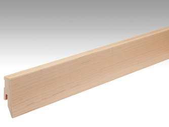 Fußleiste Profil 3 PK 2380x60x20mm 027 Ahorn kanadisch Fußleiste Profil 3 PK 2380x60x20mm 027 Ahorn kanadisch