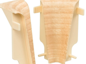 Innenecke Ahorn Kunststoff f. Stecksockelleiste 19x58 (2 Stk/Pack) Innenecke Ahorn Kunststoff f. Stecksockelleiste 19x58 (2 Stk/Pack)