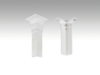 Innenecke SK Passend zur Fußleiste Profil 11 PK / 11 F MK (80mm) 2001 Weiß 4 Stück Innenecke SK Passend zur Fußleiste Profil 11 PK / 11 F MK (80mm) 2001 Weiß 4 Stück