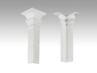 Innenecke SK Passend zur Fußleiste Profil 12 PK / 12 F MK (100mm) 2001 Weiß 4 Stück Innenecke SK Passend zur Fußleiste Profil 12 PK / 12 F MK (100mm) 2001 Weiß 4 Stück