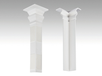 Innenecke SK Passend zur Fußleiste Profil 13 PK (120mm) 2001 Weiß 4 Stück Innenecke SK Passend zur Fußleiste Profil 13 PK (120mm) 2001 Weiß 4 Stück