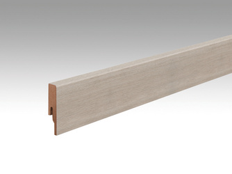 Laminatfolien-ummantelte Profile Fußleiste Profil 20 PK 2380x60x16mm 6959 Eiche greige Laminatfolien-ummantelte Profile Fußleiste Profil 20 PK 2380x60x16mm 6959 Eiche greige