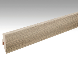 Laminatfolien-ummantelte Profile Fußleiste Profil 3 PK 2380x60x20mm 6439 Risseiche Terra Laminatfolien-ummantelte Profile Fußleiste Profil 3 PK 2380x60x20mm 6439 Risseiche Terra
