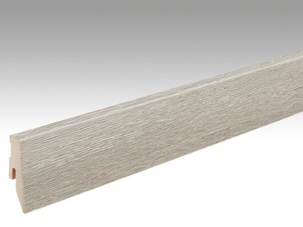Laminatfolien-ummantelte Profile Fußleiste Profil 3 PK 2380x60x20mm 6670 White Oak Laminatfolien-ummantelte Profile Fußleiste Profil 3 PK 2380x60x20mm 6670 White Oak