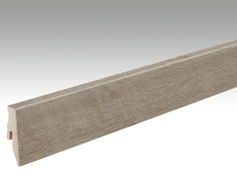 Laminatfolien-ummantelte Profile Fußleiste Profil 3 PK 2380x60x20mm 6671 Grey Oak Laminatfolien-ummantelte Profile Fußleiste Profil 3 PK 2380x60x20mm 6671 Grey Oak