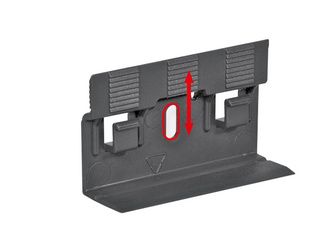 Leistenclip CH23 Version 2.0 inkl. Schrauben und Dübel Leistenclip CH23 Version 2.0 inkl. Schrauben und Dübel