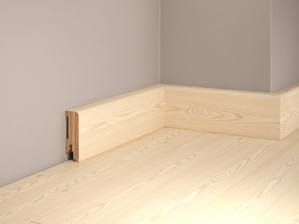 Massivleiste SL-5017 Lärche Weiß versiegelt gebürstet 2400 x 50 x 17 mm Massivleiste SL-5017 Lärche Weiß versiegelt gebürstet 2400 x 50 x 17 mm