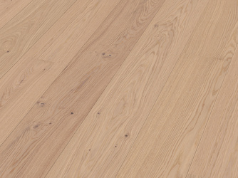 Parkett Eiche lebhaft cremeweiss Landhausdiele lackiert - MeisterFertigparkett. longlife PD 400 Parkett Eiche lebhaft cremeweiss Landhausdiele lackiert - MeisterFertigparkett. longlife PD 400