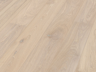 Parkett Eiche lebhaft cremeweiß gekälkt Landhausdiele lackiert - MeisterFertigparkett. longlife PD 400 Parkett Eiche lebhaft cremeweiß gekälkt Landhausdiele lackiert - MeisterFertigparkett. longlife PD 400