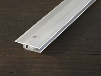 PROCOVER Designfloor Übergang 4-9mm Deckprofil Alu eloxiert PROCOVER Designfloor Übergang 4-9mm Deckprofil Alu eloxiert
