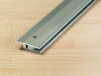 PROCOVER Designfloor Übergang 4-9mm Deckprofil Alu eloxiert PROCOVER Designfloor Übergang 4-9mm Deckprofil Alu eloxiert