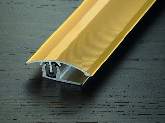 PROVARIO Universal Anpassung 2-18mm Deckprofil Alu eloxiert PROVARIO Universal Anpassung 2-18mm Deckprofil Alu eloxiert