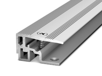 PS 400 Abschlussprofil für Belagstärken von 7 - 17,5mm 28x15x2700mm, silber PS 400 Abschlussprofil für Belagstärken von 7 - 17,5mm 28x15x2700mm, silber