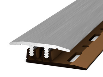 Profi-Design Übergangsprofil für Aufbauhöhen von 4,0 - 7,5mm 27x6x1000mm, Edelstahl gebürstet Profi-Design Übergangsprofil für Aufbauhöhen von 4,0 - 7,5mm 27x6x1000mm, Edelstahl gebürstet