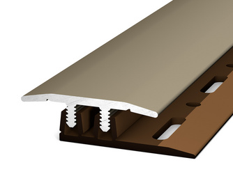 Profi-Design Übergangsprofil für Aufbauhöhen von 4,0 - 7,5mm 27x6x2700mm, Edelstahl matt Profi-Design Übergangsprofil für Aufbauhöhen von 4,0 - 7,5mm 27x6x2700mm, Edelstahl matt