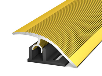 Profi-Tec MASTER Anpassungsprofil für Belagstärken von 7 - 17,5mm 47x15x2700mm, gold Profi-Tec MASTER Anpassungsprofil für Belagstärken von 7 - 17,5mm 47x15x2700mm, gold