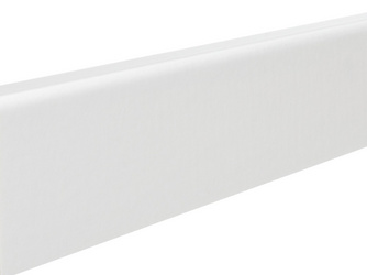 Sockelleiste 16x40mm 2,5m o.Fräsung Cube weiß fol.strong matt-optik Sockelleiste 16x40mm 2,5m o.Fräsung Cube weiß fol.strong matt-optik