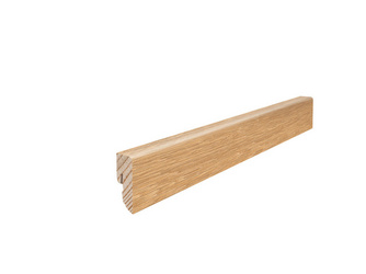 Stecksockelleiste 16x40mm 2,2m Cube Eiche furn. geölt Stecksockelleiste 16x40mm 2,2m Cube Eiche furn. geölt