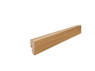 Stecksockelleiste 16x40mm 2,2m Cube Eiche furn. matt-vers. Stecksockelleiste 16x40mm 2,2m Cube Eiche furn. matt-vers.