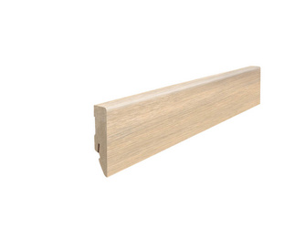 Stecksockelleiste 16x58mm 2,2 m Disano Cube MDF Eiche Jubilé Stecksockelleiste 16x58mm 2,2 m Disano Cube MDF Eiche Jubilé