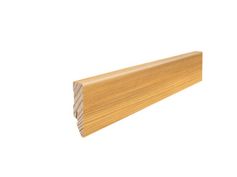 Stecksockelleiste 16x58mm, 2,2m Cube Lärche furn. geölt Stecksockelleiste 16x58mm, 2,2m Cube Lärche furn. geölt