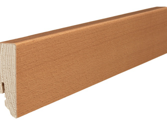 Stecksockelleiste 16x58mm 2,7m Buche gedämpft furn.matt-vers. Stecksockelleiste 16x58mm 2,7m Buche gedämpft furn.matt-vers.