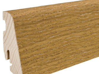 Stecksockelleiste 19x58mm 2,2m Eiche str. furn.geölt Stecksockelleiste 19x58mm 2,2m Eiche str. furn.geölt