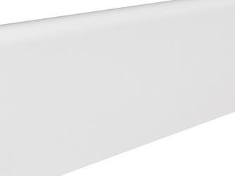 Stecksockelleiste 19x58mm 2,2m weiß fol.strong matt-optik wasserr. Stecksockelleiste 19x58mm 2,2m weiß fol.strong matt-optik wasserr.