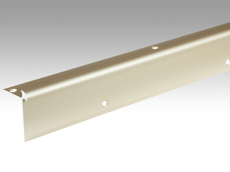 Treppenkantenprofil Typ 5 (5 bis 6mm) 2700mm 230 Sand eloxiert Treppenkantenprofil Typ 5 (5 bis 6mm) 2700mm 230 Sand eloxiert