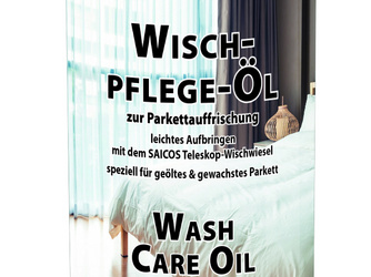 Wischpflege-Öl seidenmatt farblos Wischpflege-Öl seidenmatt farblos