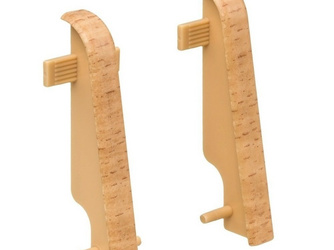 Zwischenstück Buche Kunststoff f. Stecksockelleiste 19x58 (2 Stk/Pack) Zwischenstück Buche Kunststoff f. Stecksockelleiste 19x58 (2 Stk/Pack)