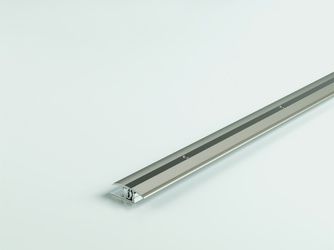 Übergangsprofil Aluminium für Parkett Edelstahl 1000mm Übergangsprofil Aluminium für Parkett Edelstahl 1000mm