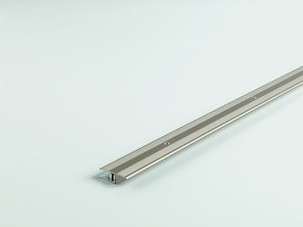Übergangsprofil Aluminium für Vinyl/ Laminat Edelstahl 1000mm Übergangsprofil Aluminium für Vinyl/ Laminat Edelstahl 1000mm