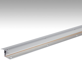 Übergangsprofil Flexo Typ 302 (7 bis 17mm) 38mm 220 Silber eloxiert Übergangsprofil Flexo Typ 302 (7 bis 17mm) 38mm 220 Silber eloxiert