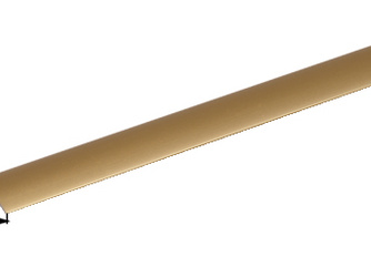 Übergangsprofil, selbstkl., Alu gold elox., LxBxS 900x30x1,0mm Übergangsprofil, selbstkl., Alu gold elox., LxBxS 900x30x1,0mm