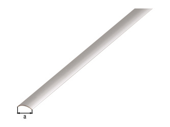 Übergangsprofil, selbstkl., Alu silber elox., LxBxS 900x30x1,0mm Übergangsprofil, selbstkl., Alu silber elox., LxBxS 900x30x1,0mm