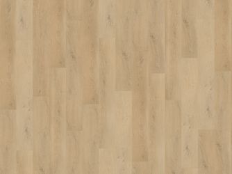 Klebe-Vinylboden massiv Plain Oak Beige Landhausdiele - wineo 400 wood L