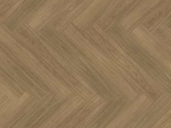 Klick-Designboden HDF Eiche Artemis karamellbraun Fischgrät - Modular One