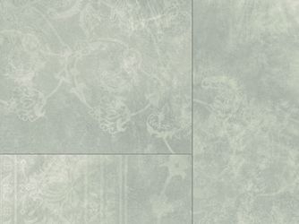 Klick-Designboden HDF Beton Ornament hellgrau Fliese - Modular One