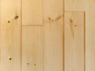 Massivholzdiele Kiefer Wilder Verband A/B-Sortierung