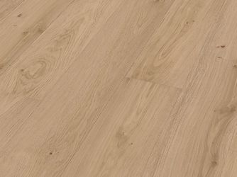Lindura Furnierboden Eiche lebhaft creme Landhausdiele lackiert - HD 400