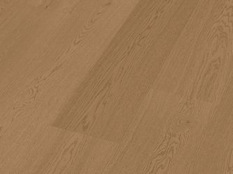 Lindura Furnierboden Eiche lebhaft lehmbraun Landhausdiele lackiert - HD 400