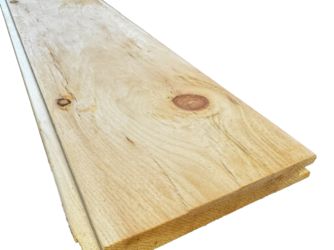 Paneel Alpenzirbe 1-seitig gehackt und gebürstet, unbehandelt, 2-seitig Nut und Feder