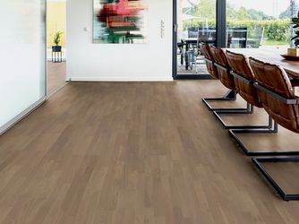 Parkett Eiche Silvaner 3-Stab Schiffsboden Macchiato lackiert ausdrucksstark - TAILORED COLLECTION