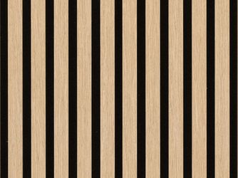Wall Design Stripe 12mm Eiche natur furniert strukturiert 2400x572,5x12mm