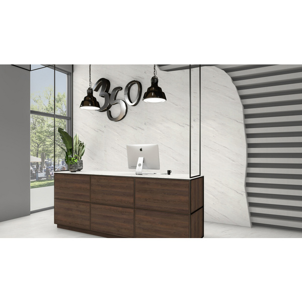 Schichtstoffe, F812 ST9 Levanto Marmor weiss