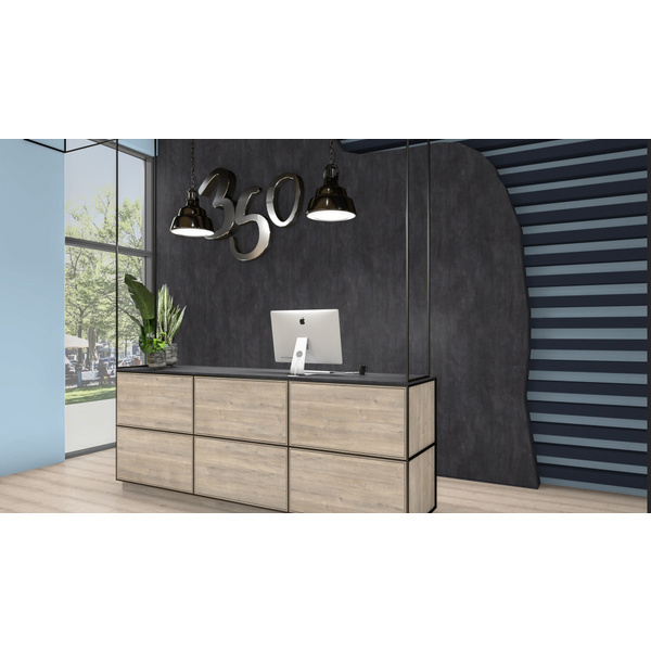 Schichtstoffe in Türenformaten, U599 ST9 Indigoblau