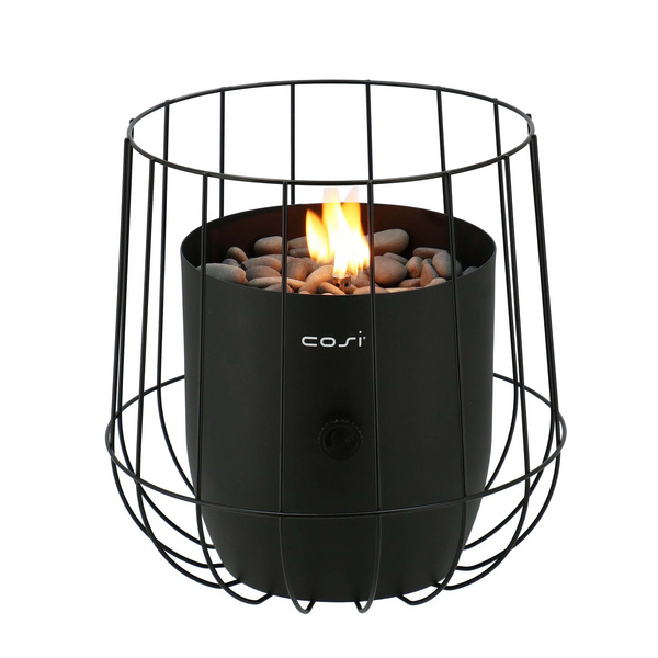 Tischkamin Cosiscoop Basket Schwarz