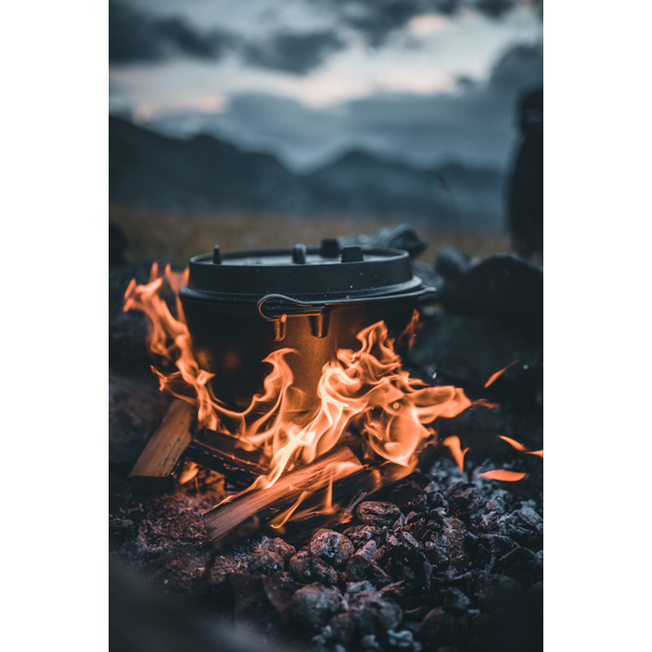 Feuertopf FT9 Dutch Oven Inhalt Topf: 7,5 ltr, Inhalt Deckel: 1,5 ltr